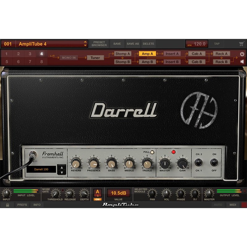 IK Multimedia Dimebag Darrell CFH Collection for AmpliTube (代引不可)(オンライン納品) DTM プラグインソフト