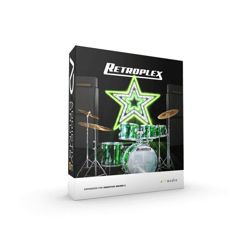 xlnaudio Addictive Drums 2 Retroplex ADpak (代引不可)(オンライン納品) DTM ソフトウェア音源