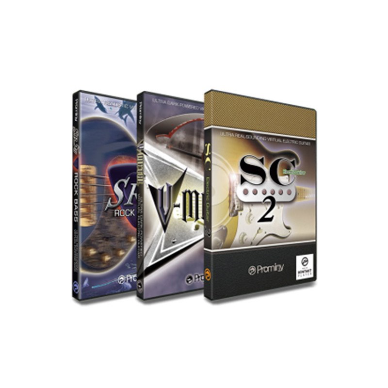 Prominy V-METAL & SC2 & SR5 Rock Bass2 ウルトラバンドル(代引不可)(オンライン納品) DTM ソフトウェア音源