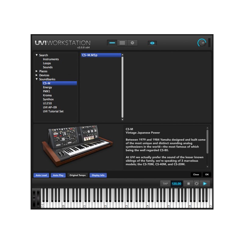 UVI CS-M (代引不可)(オンライン納品) DTM ソフトウェア音源