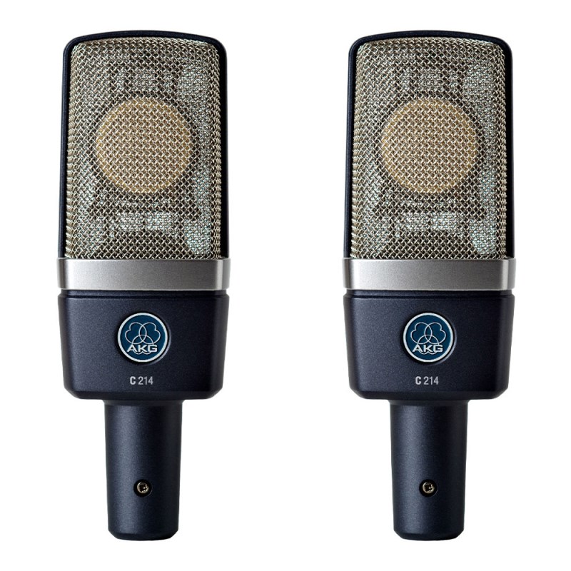 AKG C214/ST　ステレオペア(お取り寄せ商品・納期別途ご案内)(アーカーゲー) レコーディング マイク 87,120円