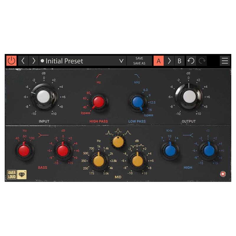 OVERLOUD 【オーバーラウドスプリングセール！】GEM EQ495 - SUPER-MUSICAL EQ (オーバーラウド)(イコライザー)(オンライン納品) DTM プラグインソフト
