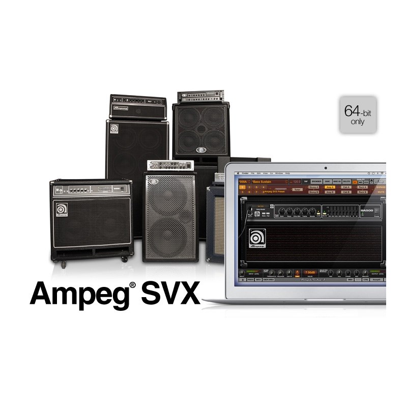 IK Multimedia AmpliTube SVX 1 (代引不可)(オンライン納品) DTM プラグインソフト
