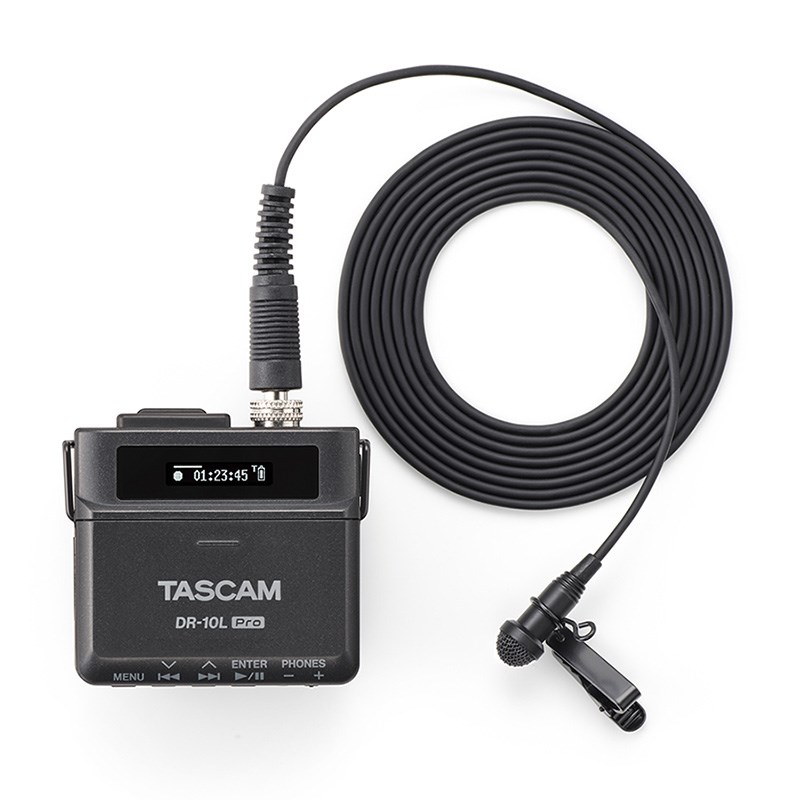 TASCAM DR-10L Pro(タスカム)(32ビットフロート録音対応ピンマイク・フィールドレコーダー) レコーディング レコーダー・プレイヤー