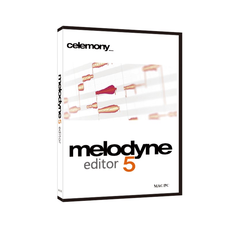 celemony Melodyne 5 Editor（包み版）（指導録画媒体取りあつめるUSB記憶装置同梱） DTM プラグインソフト 音楽制作-パソコン・周辺機器-PCソフト