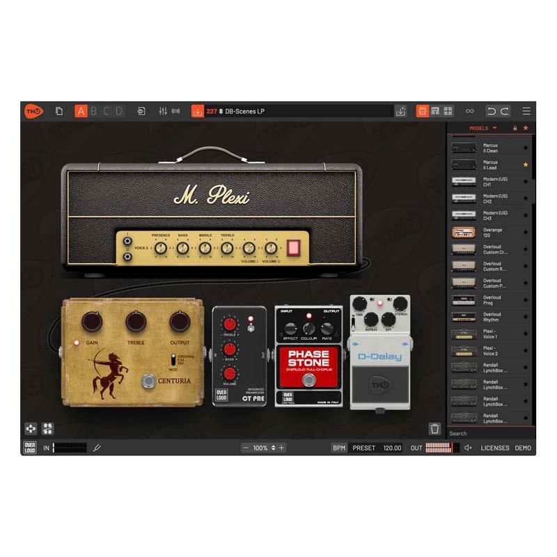 OVERLOUD 【オーバーラウドスプリングセール！】THU Premium (オーバーラウド)(アンプシミュレーター)(オンライン納品) DTM プラグインソフト