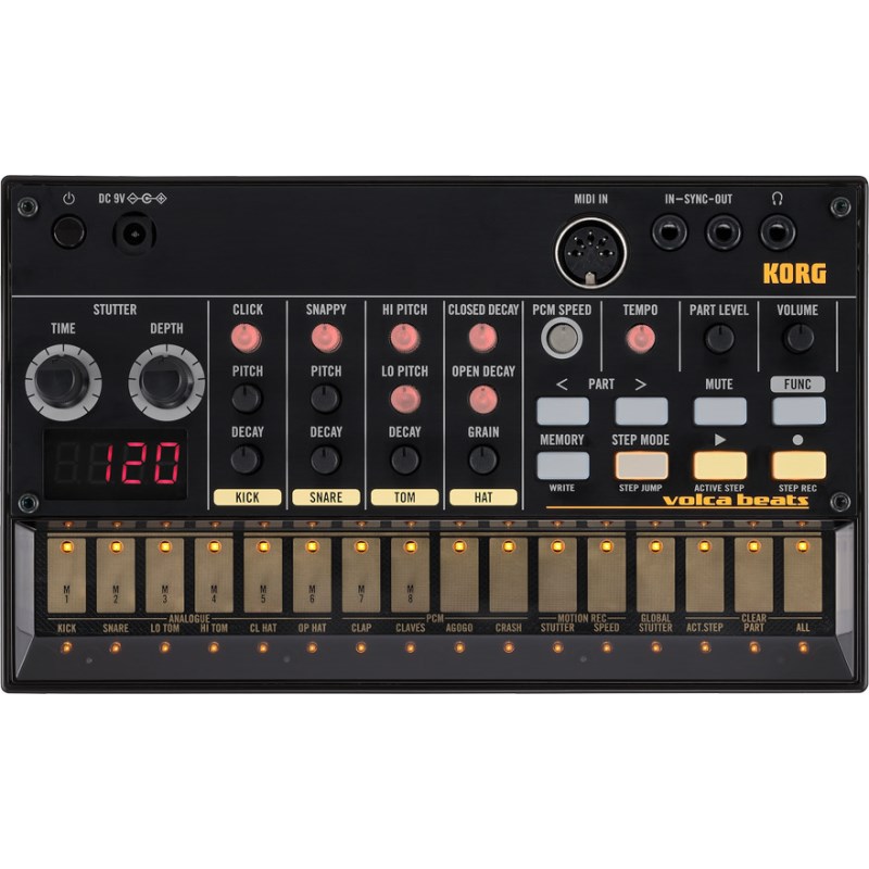 KORG volca beats アナログ・リズムマシン ANALOGUE RHYTHM MACHINE シンセサイザー・電子楽器 リズムマシン・サンプラー
