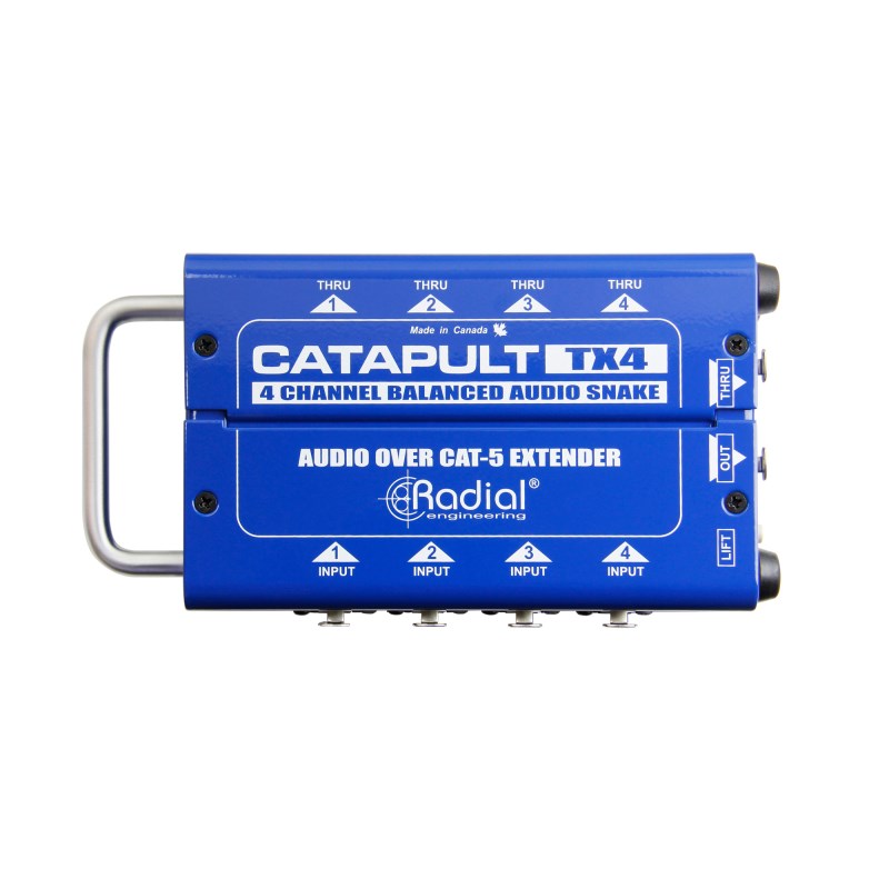 Radial Catapult TX4　（4ch トランスミッター）【お取り寄せ商品】 レコーディング アウトボード