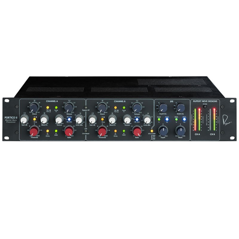 RUPERT NEVE DESIGNS Portico II Master Buss Processor - Black(予約商品・納期別途ご案内) レコーディング アウトボード