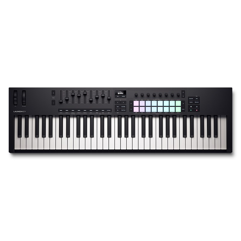 翌日配達 NOVATION Launchkey 61 Mk4(ノベーション)(ラウンチキー)(61鍵盤USB・MIDIコントローラー)【ソフトシンセ PLAY無償DL対応】【Steinberg Cubase LE 14付属！】 DTM MIDI関連機器