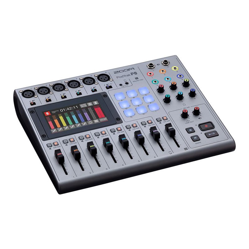 ZOOM PodTrak P8(Podcast Recorder) 配信機器・ライブ機器 配信・映像関連機器