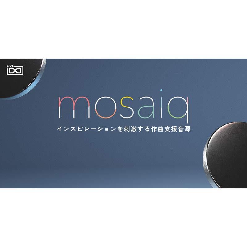 UVI mosaiq (モザイク)(ソフトウェア音源)(オンライン納品) DTM ソフトウェア音源