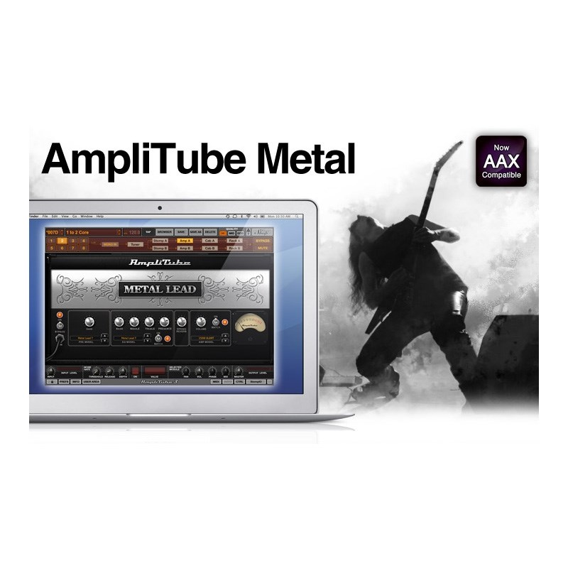 IK Multimedia AmpliTube Metal (代引不可)(オンライン納品) DTM プラグインソフト