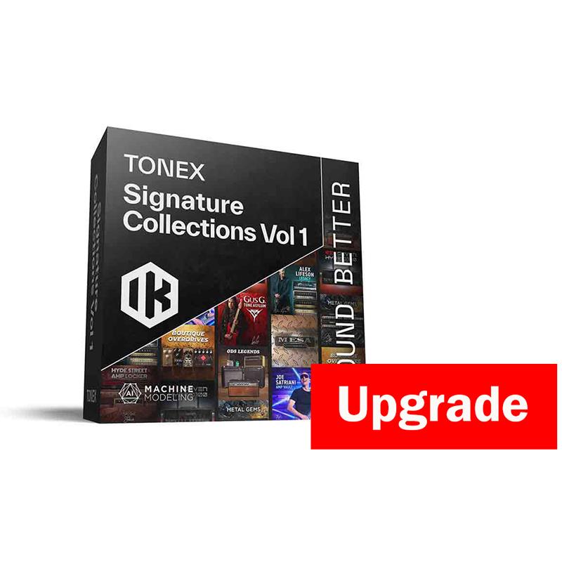 IK Multimedia 【TONEX Collections Sale！】TONEX Signature Collection Vol 1 Upgrade (トーンエックス)(バンドル)(アレックス・ライフソン)(ジョー・サトリアーニ)(オンライン納品) DTM プラグインソフト