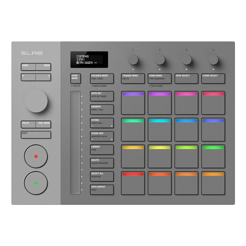 翌日配達 AlphaTheta SLAB 【Serato Studio Controller】(アルファシータ) DTM MIDI関連機器