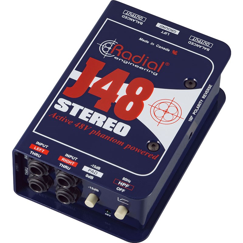 値下げ交渉⭕️使用感あり　Radial J48 Stereo アクティブDI 値下げ交渉⭕️使用感あり Radial J48 Stereo アクティブDI