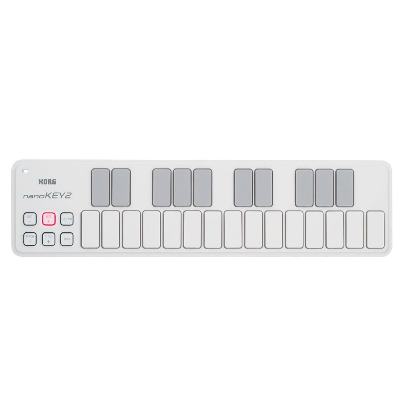 KORG nano KEY 2 (White)(コルグ)(25鍵)(MIDIキーボード)(nanokey2) DTM MIDI関連機器