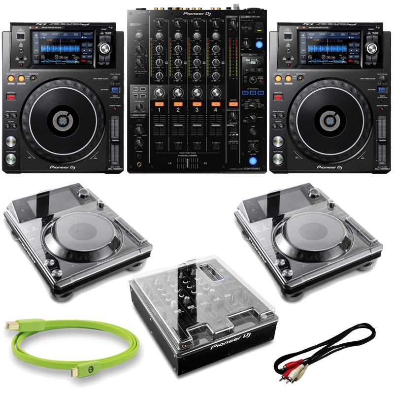 XDJ-1000MK2  新品　新品専用保護ハードカバー付き XDJ-1000 MK1 & MK2 cover - Decksaver
