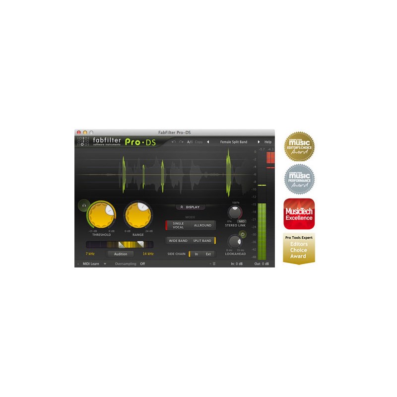 FabFilter Pro-DS (代引不可)(オンライン納品) DTM プラグインソフト パソコン・周辺機器-音楽制作-PCソフト