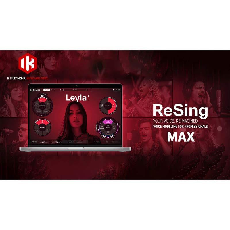 IK Multimedia ReSing MAX (人工知能学一声モデリング)(オンライン納品) DTM プラグインソフト 音楽制作-パソコン・周辺機器-PCソフト