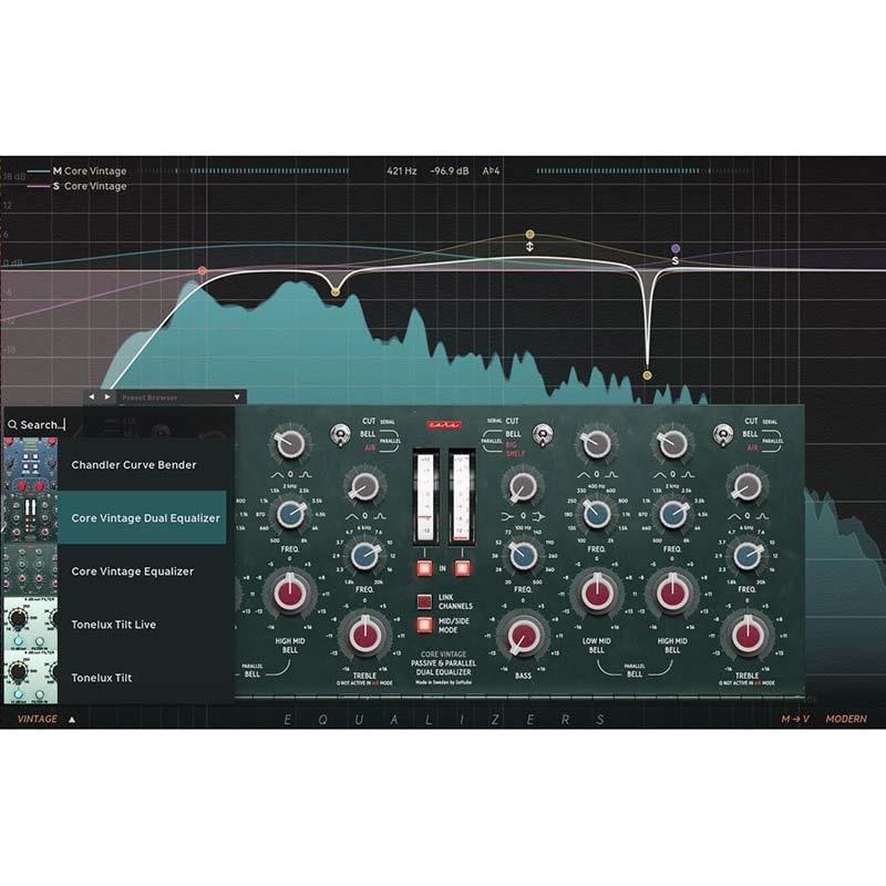 Softube Equalizers + Core Vintage Equalizers(ソフチューブ)(プラグインソフト)(オンライン納品) DTM プラグインソフト PCソフト-音楽制作-パソコン・周辺機器