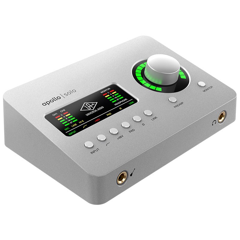 Universal Audio Apollo Solo USB Heritage Edition(Win専用)(オーディオインターフェイス)(ユニバーサルオーディオ)(DTM) DTM オーディオインターフェイス