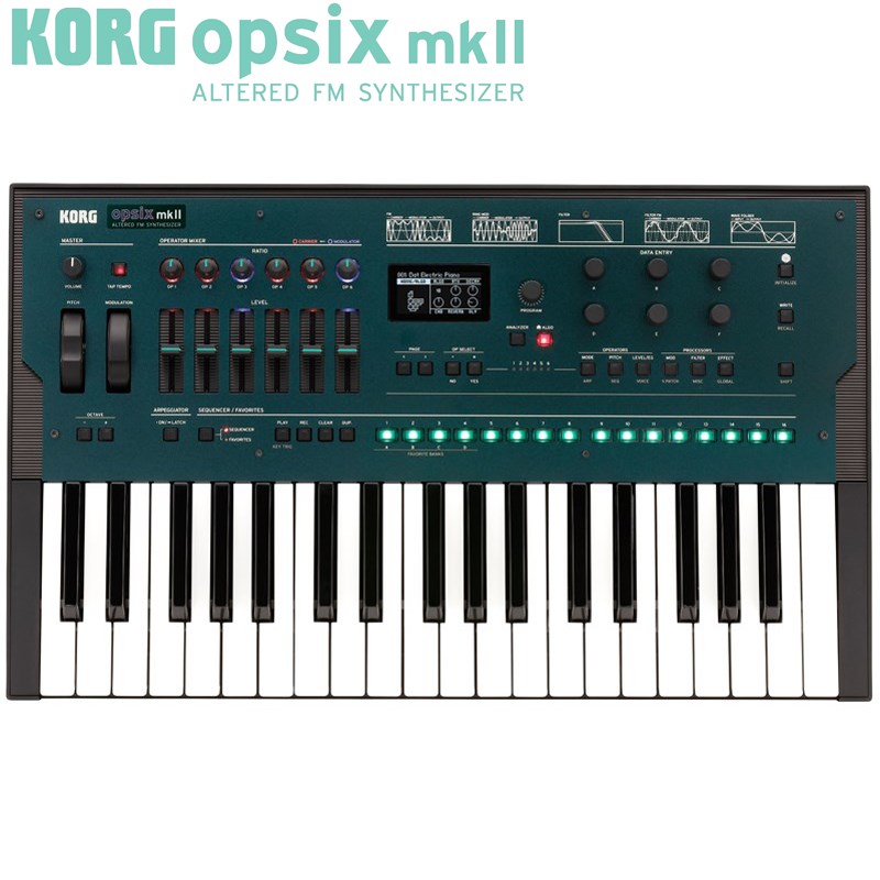 KORG opsix mkII コルグ シンセサイザー FM音源 ALTERED FM SYNTHESIZER シンセサイザー・電子楽器 シンセサイザー