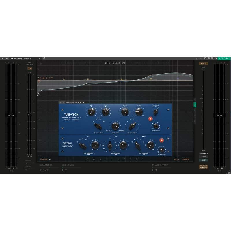 Softube Equalizers + Tube-Tech Equalizers mk II(ソフチューブ)(プラグインソフト)(オンライン納品) DTM プラグインソフト PCソフト-音楽制作