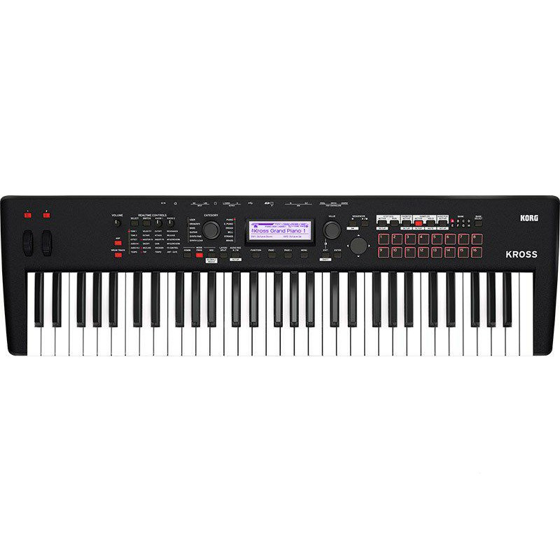 楽天市場】KORG KROSS2-61 MB (Super Matte Black) 61鍵盤