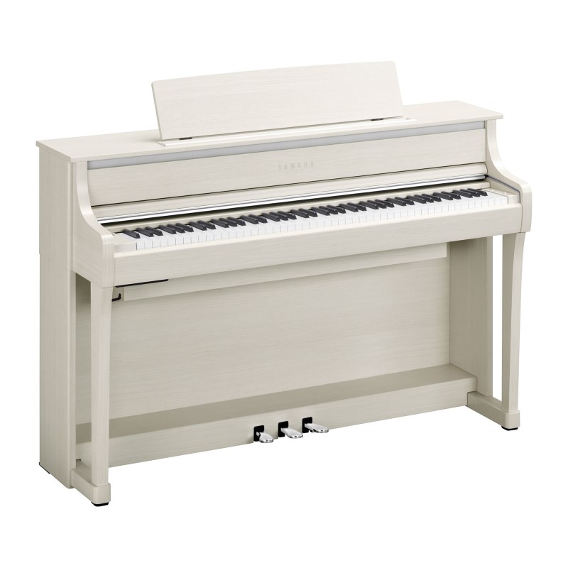 YAMAHA 電子ピアノ　CLP-645 アッシュホワイト CLP-645 (Discontinued) | Play By Ear Music School (Singapore)