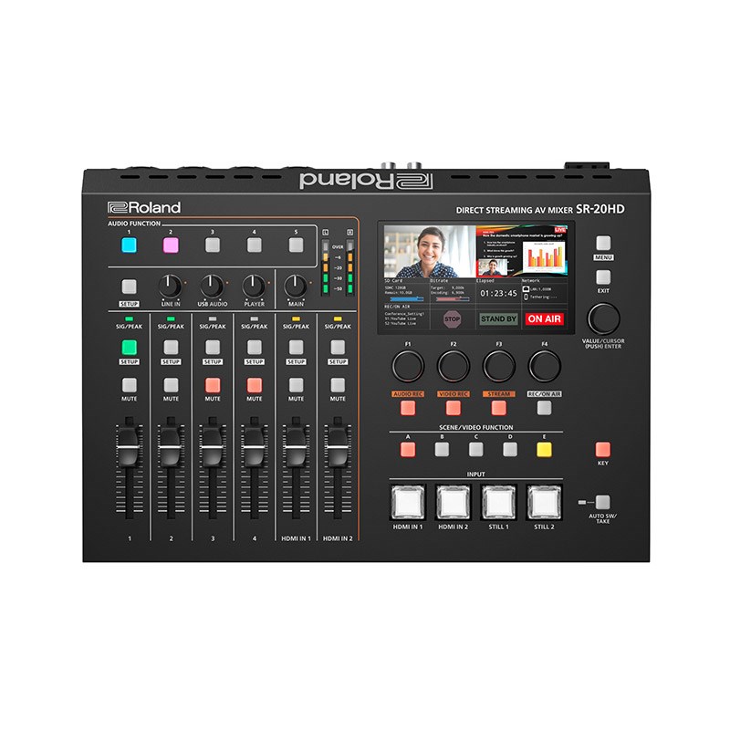 Roland SR-20HD (DIRECT STREAMING AV MIXER) 【お取り寄せ商品 / 納期は別途ご連絡】 配信機器・ライブ機器 配信・映像関連機器