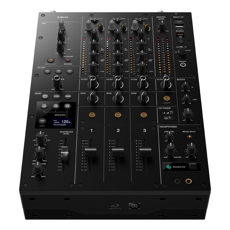 翌日配達 AlphaTheta DJM-V5 【3ch DJミキサー】(アルファシータ) DJ機器 DJミキサー