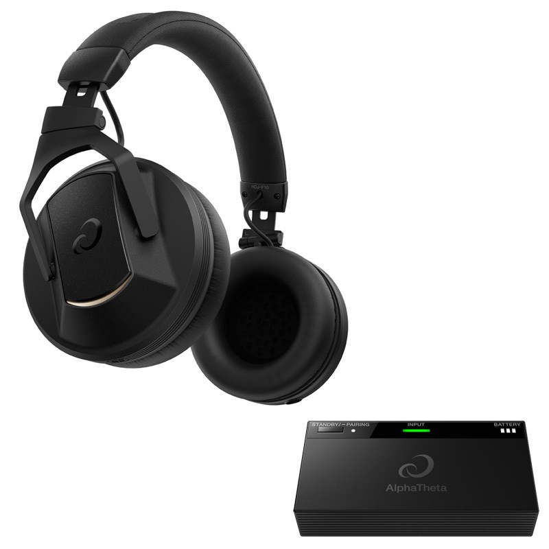 AlphaThetaHDJ-F10-TXワイヤレスヘッドホントランスミッターDJ 楽天市場】翌日配達 HDJ-F10-TX 【ワイヤレスDJヘッドホン+