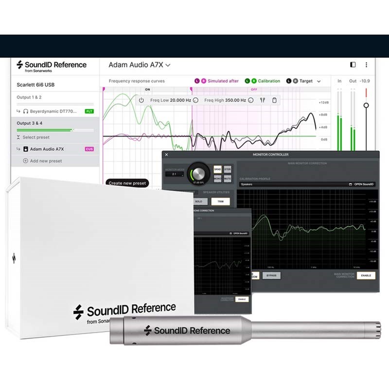 Sonarworks Apollo Monitor Correction Add-on for bundling with SoundID Reference for Speakers & Headphones with Measurement Microphone DTM その他ソフトウェア（音場測定・補正等）