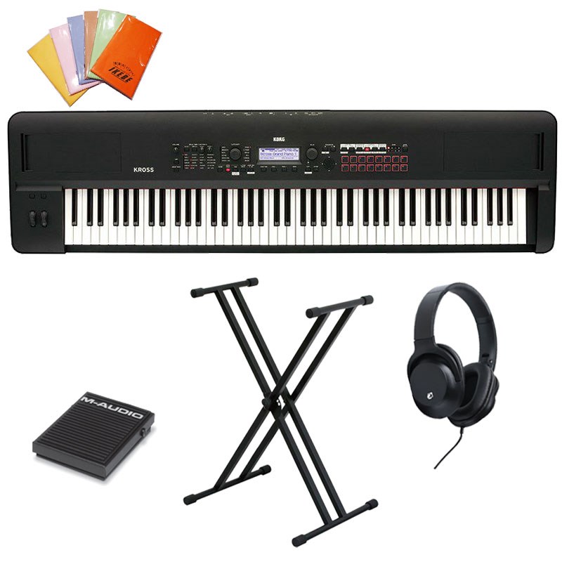 KORG KROSS2-88MB【エントリーセットC】※配送事項要ご確認【kbdset】 シンセサイザー・電子楽器 シンセサイザー