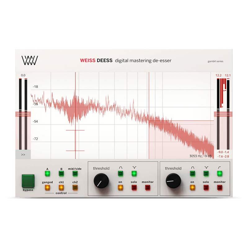 Softube Weiss Deess(ソフチューブ)(プラグインソフト)(オンライン納品) DTM プラグインソフト