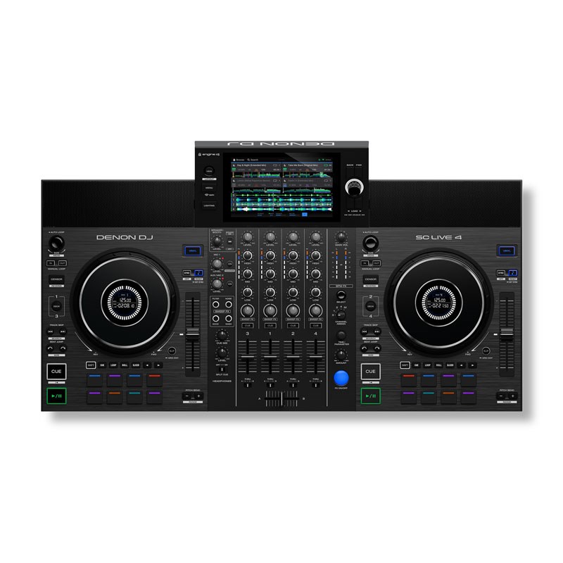 DENON SC LIVE 4 【Apple Music 対応】【オールインワン型スタンドアローンDJコントローラー】 DJ機器 オールインワンDJシステム