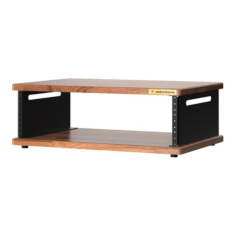 Wavebone Stella Portable Rack Case-3U Walnut (ウェーブボーン)(ラックケース)(19インチ)(3U) レコーディング レコーディング周辺機器