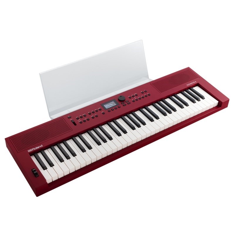 Roland GOKEYS3-RD【MRGKS3/5（専用譜面立て）セット】 (GO:KEYS 3) Music Creation Keyboard シンセサイザー・電子楽器 その他電子楽器
