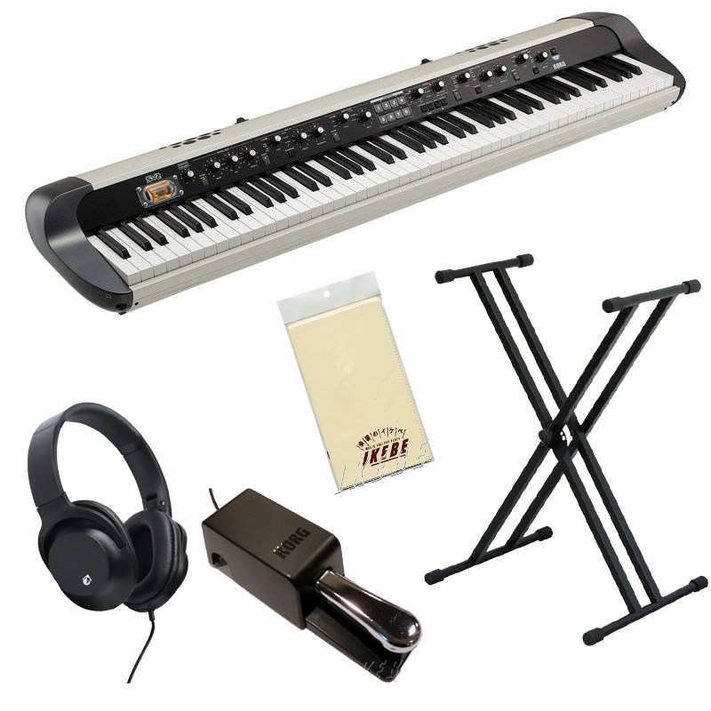 KORG SV-2S 88+Ｘ型スタンドセット【ヘッドホン、お手入れクロスつき】※配送事項要ご確認 シンセサイザー・電子楽器 ステージピアノ・オルガン