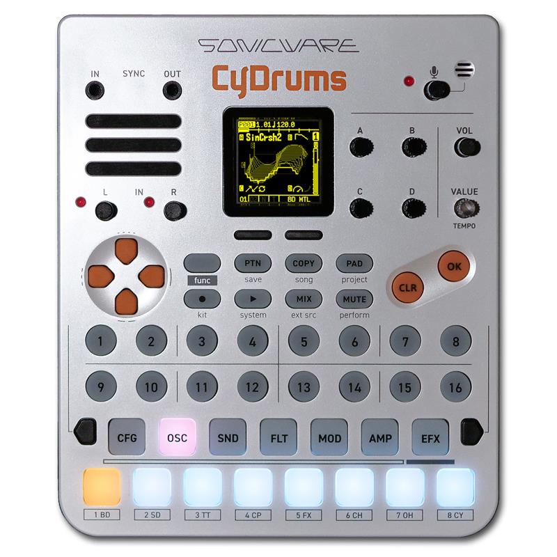 翌日配達 SONICWARE CyDrums (イントロプライス・在庫限り!) ソニックウェア エクスプレッシブ・ドラム・シンセサイザー シンセサイザー・電子楽器 リズムマシン・サンプラー