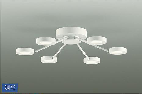 華麗 シャンデリア Daiko かわいい大光電機 おしゃれ 照明 調光シャンデリアdch yg モダン シンプル 8畳 Led 電球色 直付タイプ 白サテン塗装 Fah Co Bw