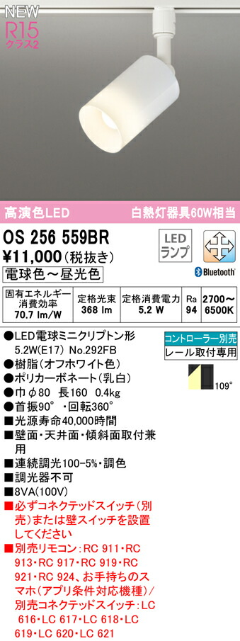 色: 昼光色】ダクトレール用スポットライト E26 60W形相当 BR20 L 激安