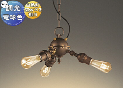 楽天市場】ペンダントライト 3灯 フィラメント球 レトロ ヴィンテージ