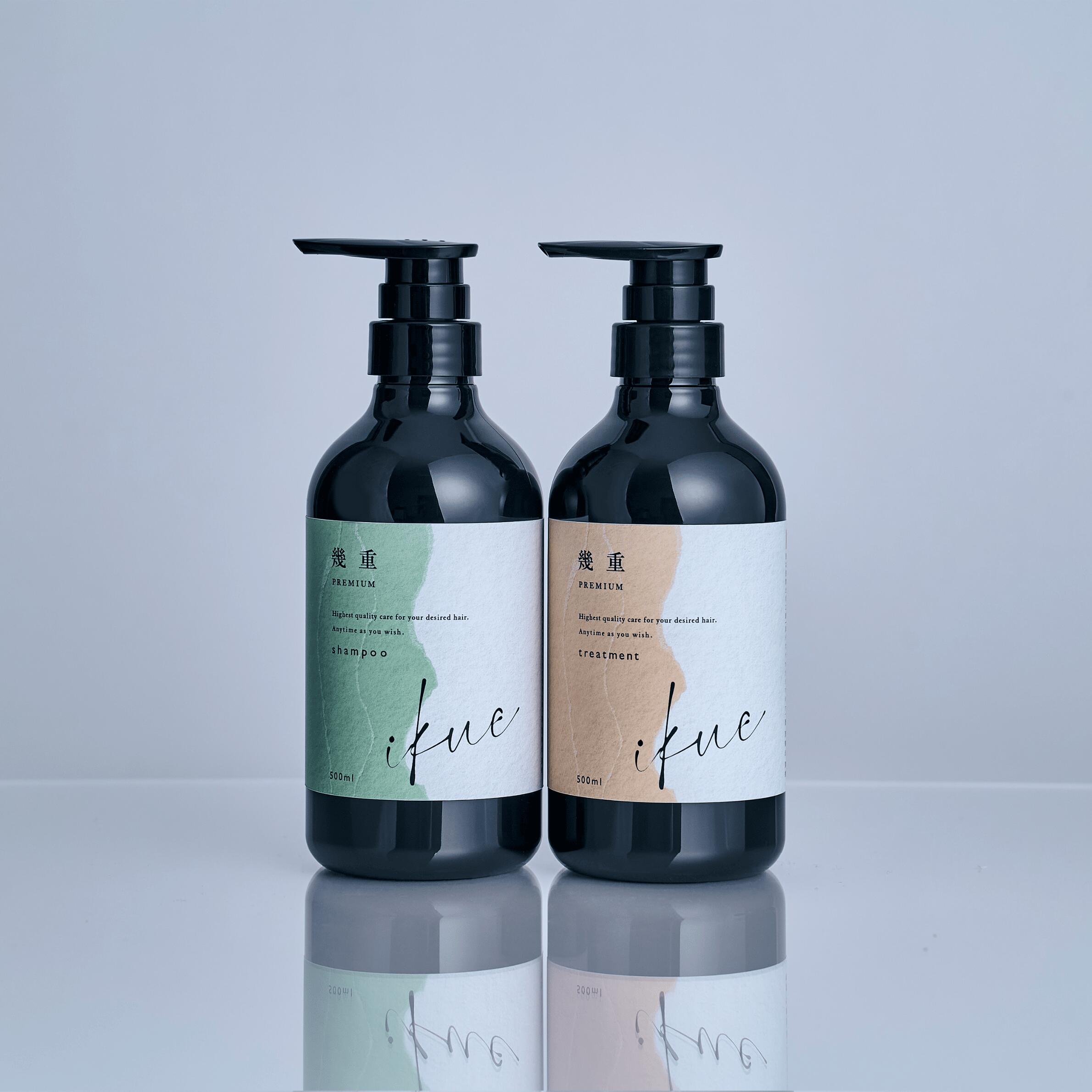 楽天市場】【送料無料】幾重プレミアムシャンプー&トリートメント