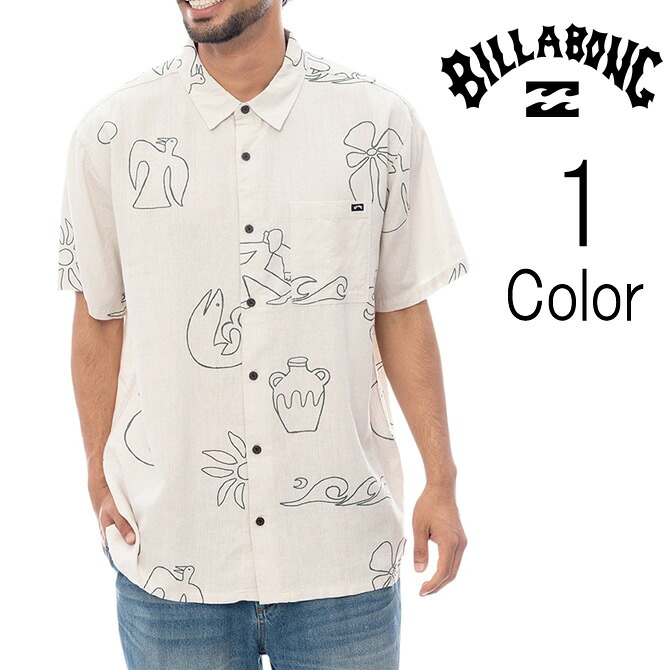 ビラボン Billabong メンズ TOGETHER SS WOVEN SHIRT 半袖シャツ bf011128