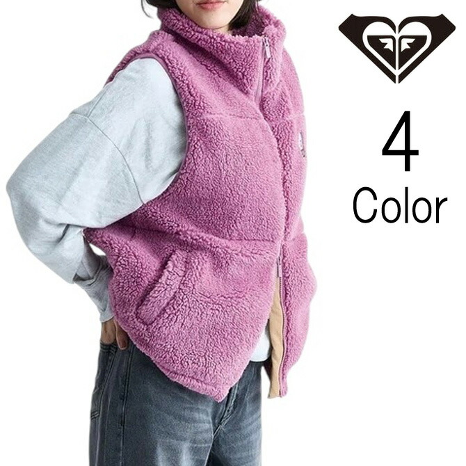ロキシー Roxy レディース BETTER THAN THE SUN VEST ボアベスト
