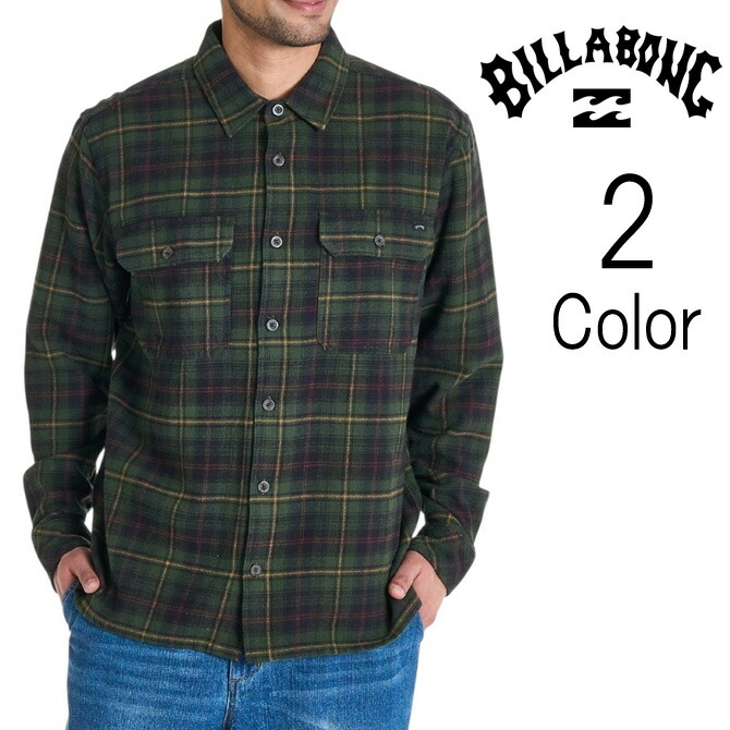 ビラボン Billabong メンズ OFFSHORE FLANNEL LS 長袖シャツ bf012112