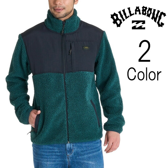 ビラボン Billabong メンズ BOUNDARY SUMMIT ZIP ジップアップ フリースジャケット bf012034