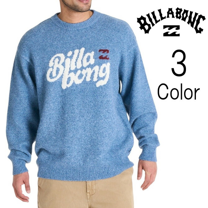 ビラボン Billabong メンズ CREW NECK KNIT セーター bf012601